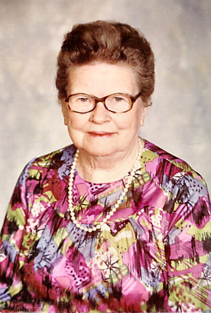 My dad's mother, Grandma Kiefer.