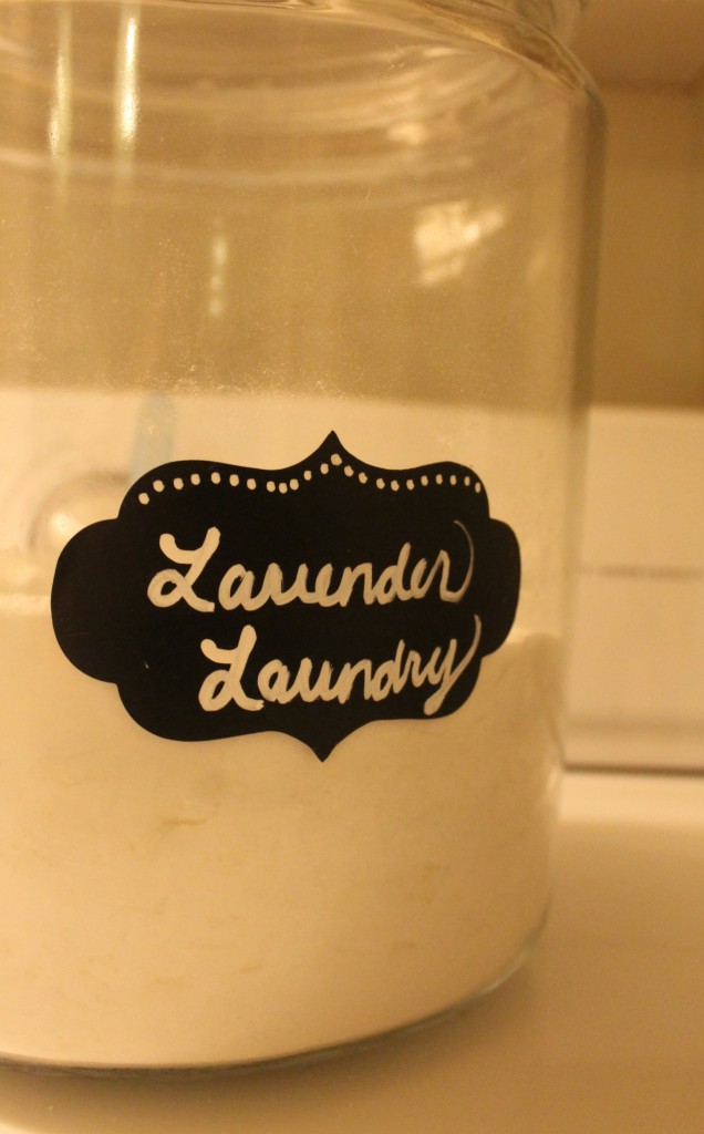 Home Made Lavender Laundry Detergent.