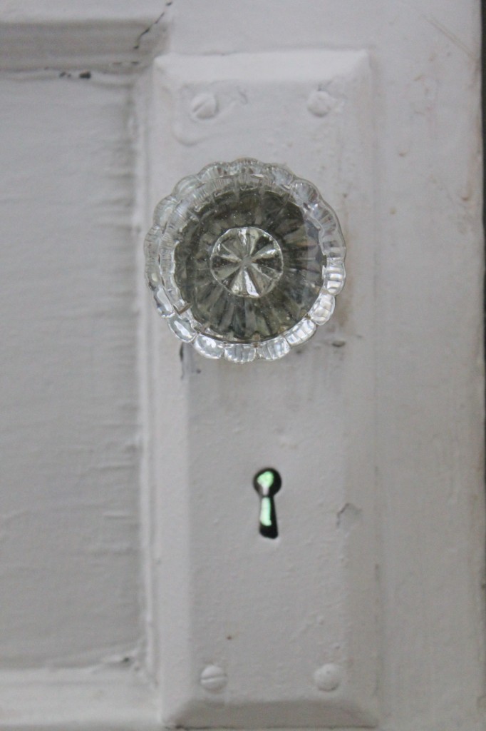 Original to the house, both door and knob are as lovely (and useful) as they were on their first day.
